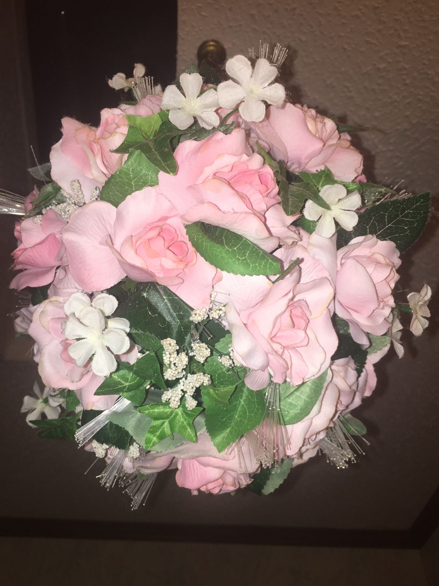Kissing Ball Silk Artificial Flowers Decoration