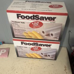 2 Packs Of Food Saver Bag Rolls