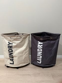 2x laundry basket