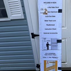 Sliding Door Dog Entry