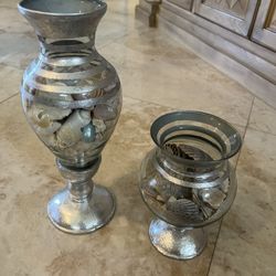 Vase Decor With Shells