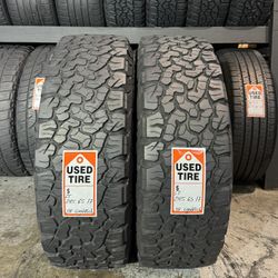 (2) LT 245/65/17 BFGoodrich 