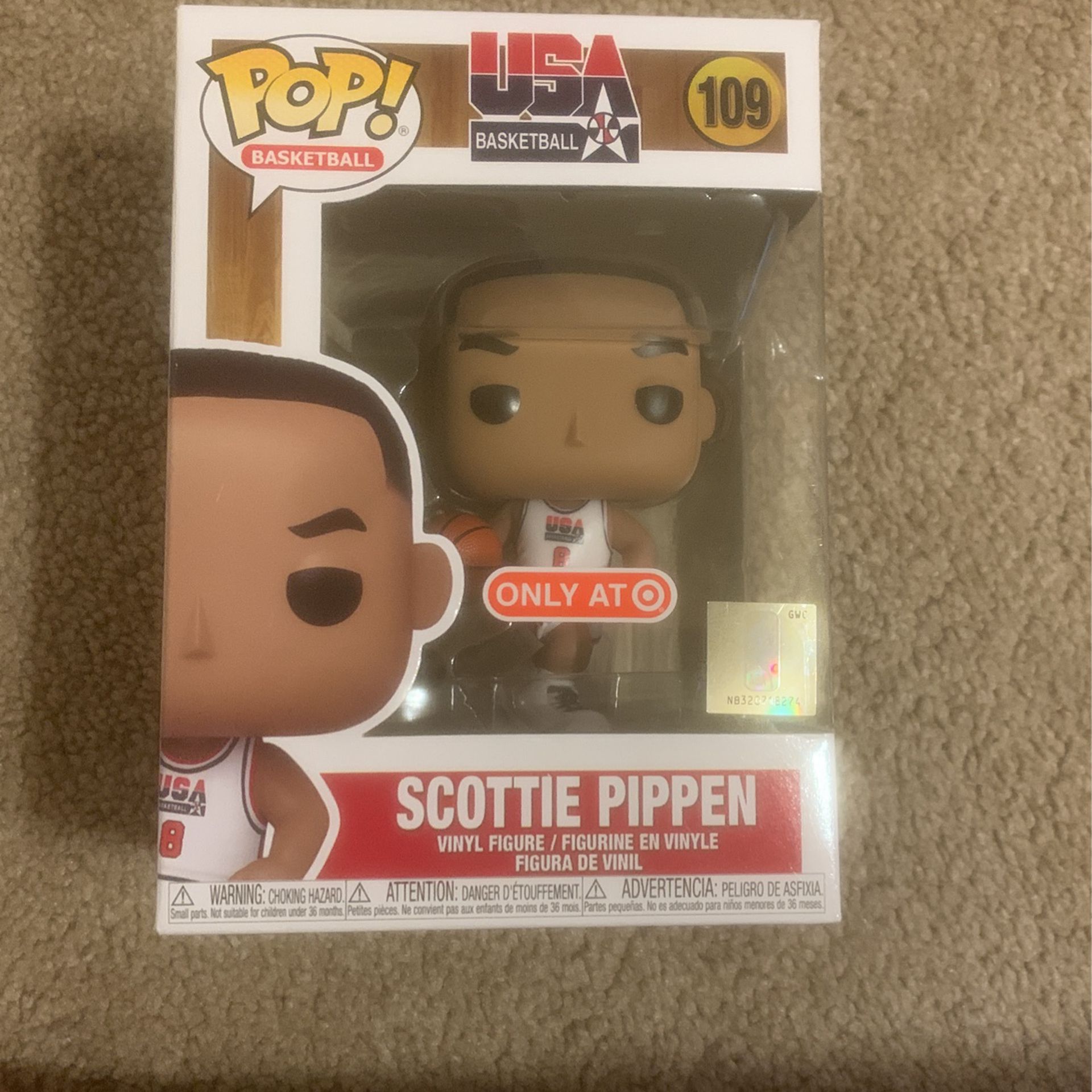 Funko Pop Scottie Pippen USA Basketball