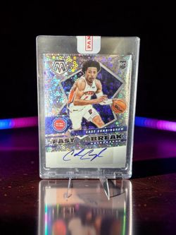 2021-22 Cade Cunningham Panini Mosaic - Autographs Fast Break SEALED (AU, RC)
