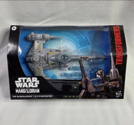 Transformers Star Wars: The Mandalorian N-1 Starfighter 7.5” Action Figure