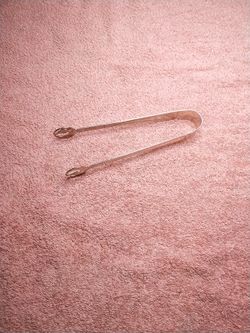 Vintage Silver Plate Tongs