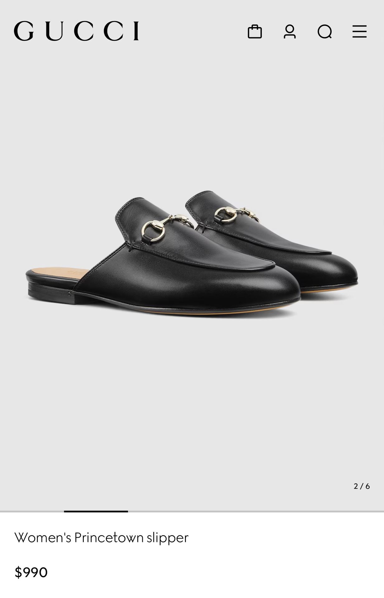 Women’s Gucci Slippers