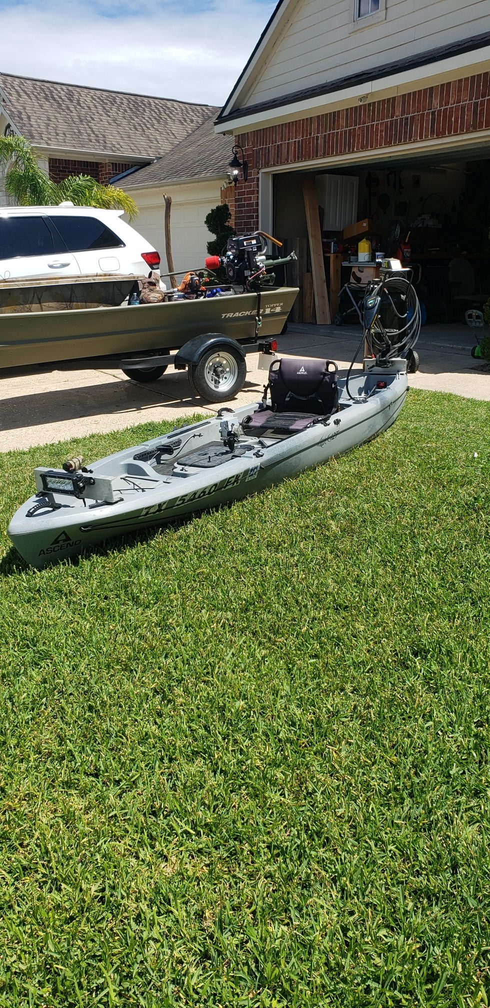 Ascend Kayak 12T trolling motor drive