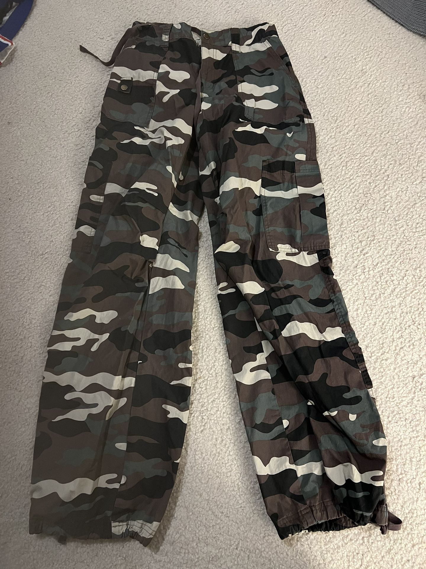 Camo Cargo Pants 