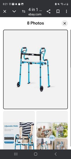 4 in 1 Folding Walker 