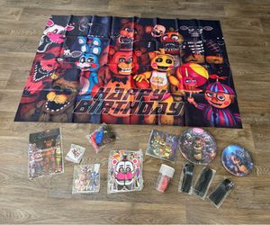 Five Nights at Freddy's Birthday Decor