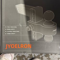 Adjustable Trailer Hitch (2.5" Receiver) 6" Drop & Rise (12,500 LBS GTW) (G5)