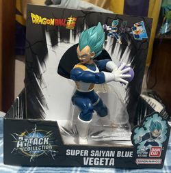 Dragon Ball Super Attack Collection Super Saiyan Blue Vegeta Figure NEW