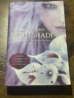 Nightshade by Andrea Cremer ADVANCE UNCORRECTED GALLEY ARC