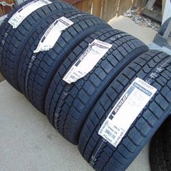 4 Old Stock New 215 55 17 Dunlop Winter Maxx 2 Tires 94T Date 2022& 2023 
