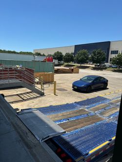 Free wood. Large crates and wood decking.