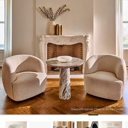 CB2 Gwenith chairs - New in box