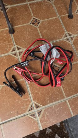 Jumping cables.