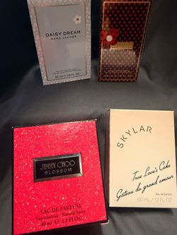 Perfume Bundle – Marc Jacobs, Jimmy Choo, Skylar