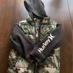 Boys Size 6 Hurley Jacket