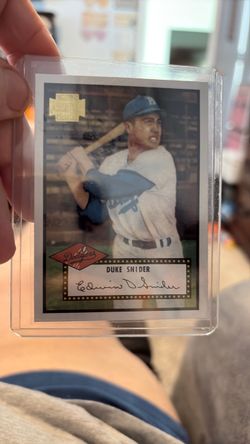 1952 Edwin “Duke “ Snider