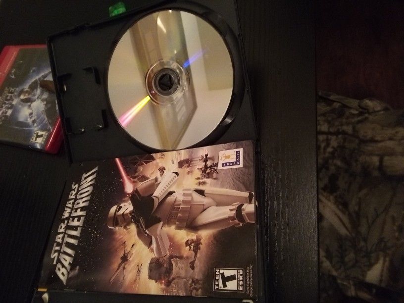 Battle Front STAR WARS PS2 Excellent Condition