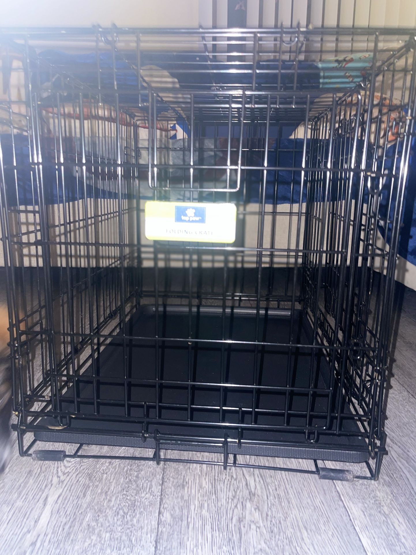 Small Dog Crate Double Door 