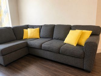 Gray Sectional Couch – $200 (Moving Sale)