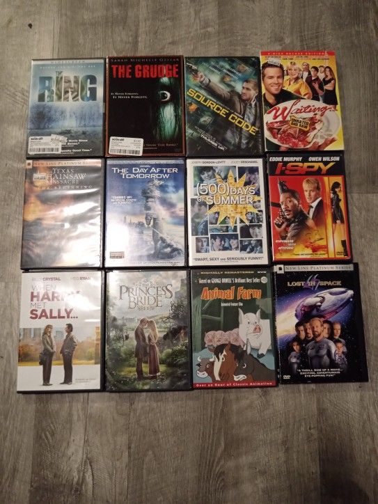 Bundle of 55 DVDs
And 3 Blu Ray movies
$45 obo