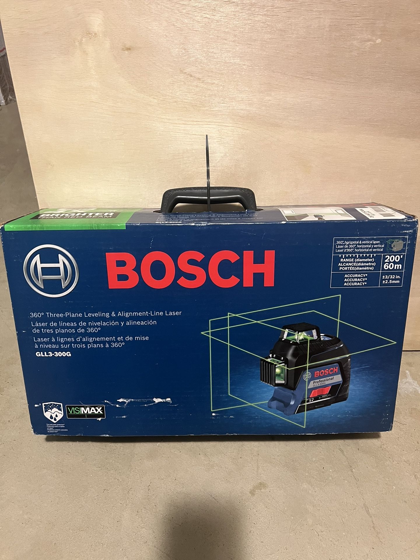 360 Three-plane Leveling And Alignment-Line Laser