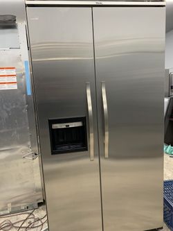 Viking 42” side by side stainless steel built in