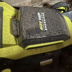 40v Brushless Mower and blower