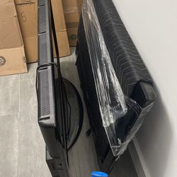 Two Flat Screens