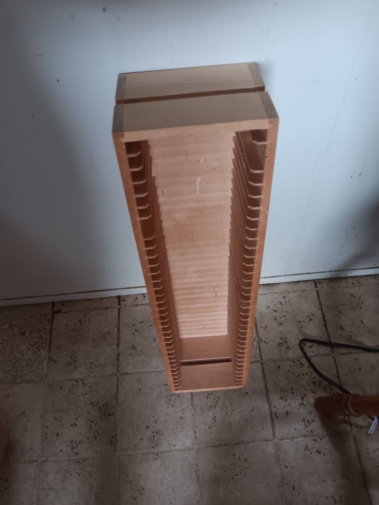 Wooden CD Racks