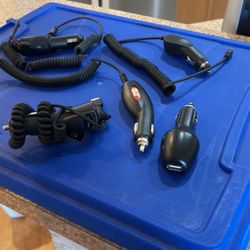  Charging Cables Inside Car , Total 5.00