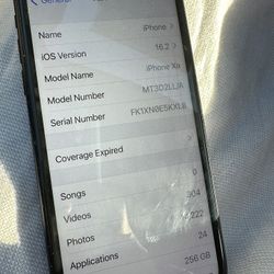 USED iPhone XR 256 GB with Original Box