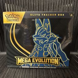 Mega Lucario Elite Trainer Box Etb Pokemon 
