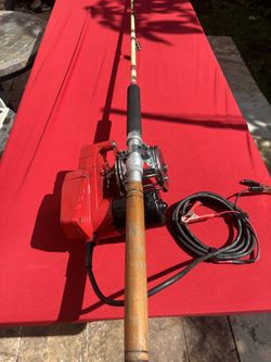 Elec-Tra-Mate 600 with Penn Senator 114H (6/0) and Penn Special Senator 6/0 Rod.