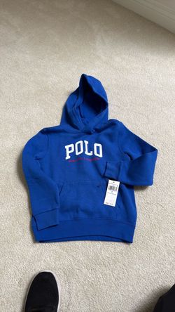 Ralph Lauren Kids Blue hoodie (age 7) - new with tags