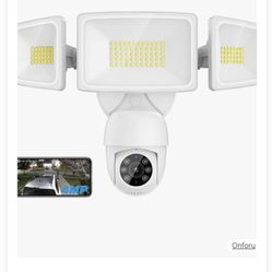 Onforu SX06 55W 5500lm Motion-Activated Floodlight Camera