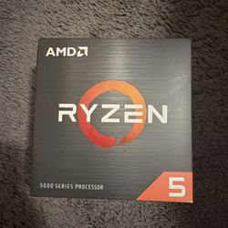 AMD Ryzen 5 5500 Processor (4.2 GHz, 6 Cores, Socket AM4) Тray - 100-000000457