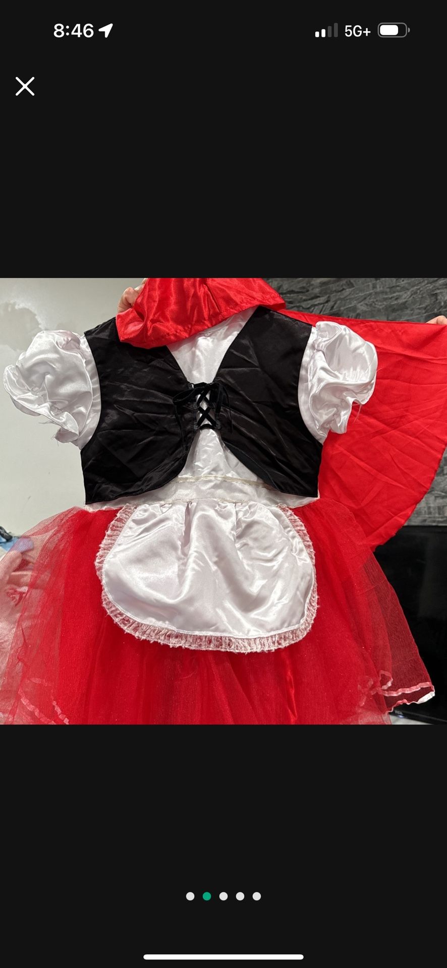 Halloween Girls Red Riding Hood