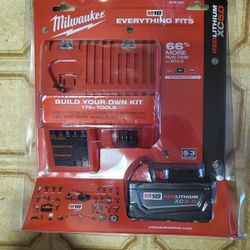 Brand New Milwaukee Xc 5.0 Lithium Battery And Charger