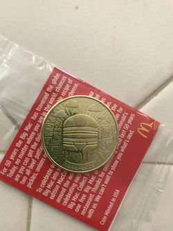 McDonald's limited edition Big Mac 50 years coin rare key date 1(contact info removed) sold out