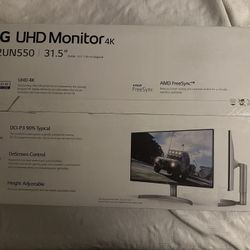 LG 32” 4k Monitor