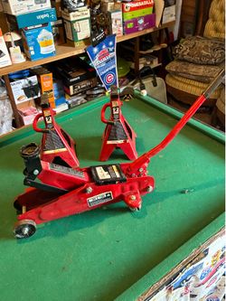 2 ton hydraulic jack and stands