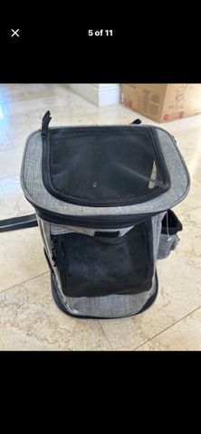 Dog or cat carrier backpack
