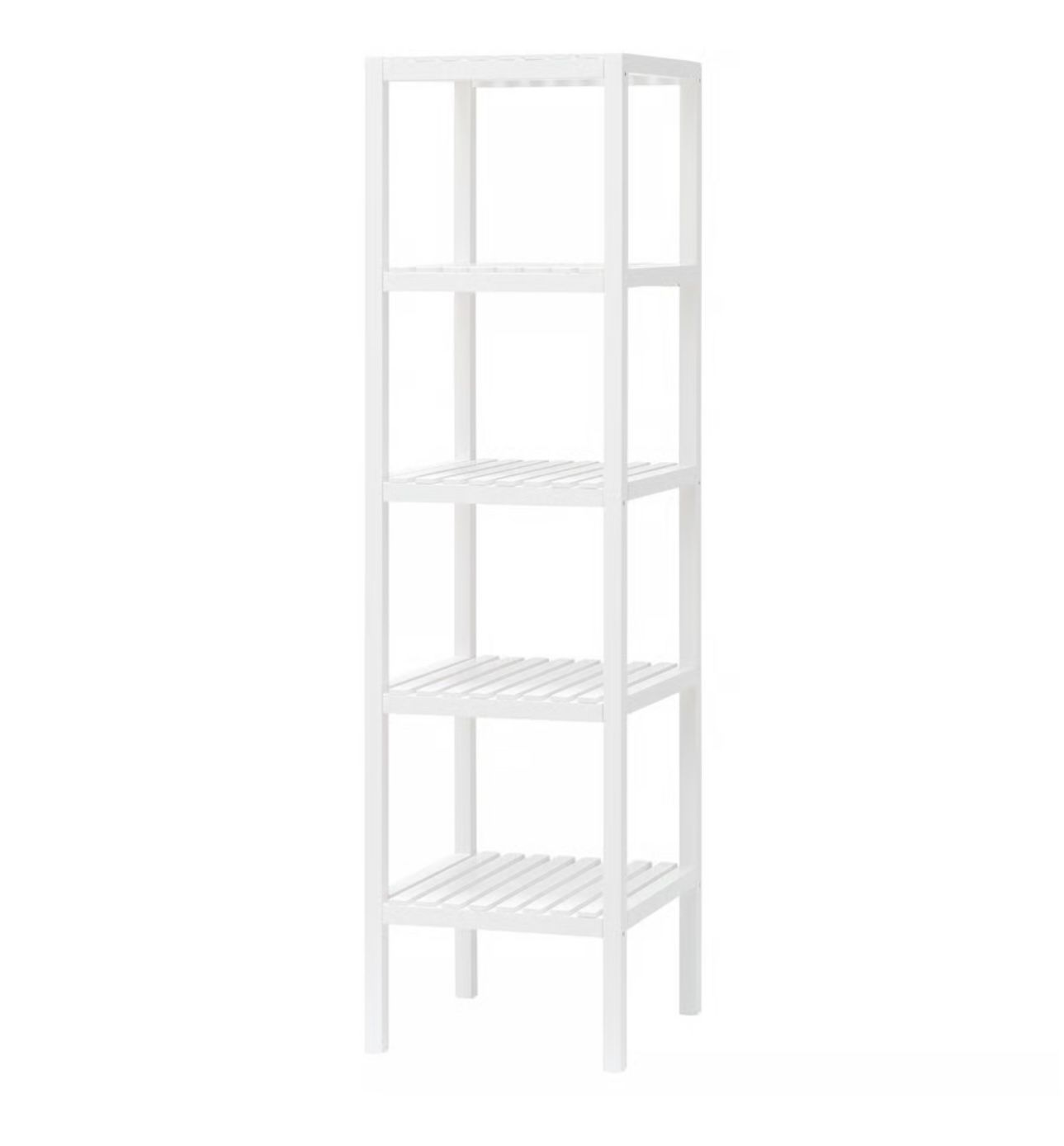 IKEA MUSKAN White Shelf Unit – With or Without Baskets // Estantería IKEA MUSKAN Blanca – Con o Sin Canastas