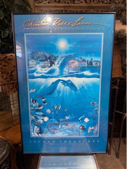 Vintage Hawaiian poster 37 by 24