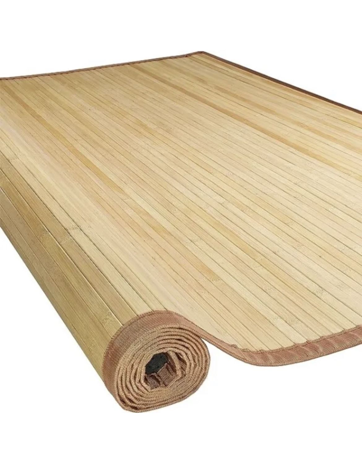Queensell Bamboo Indoor/Outdoor Rug, 5 X 8